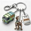 Scooby-Doo 25th Anniversary Mystery Machine Dog Alloy Keychain