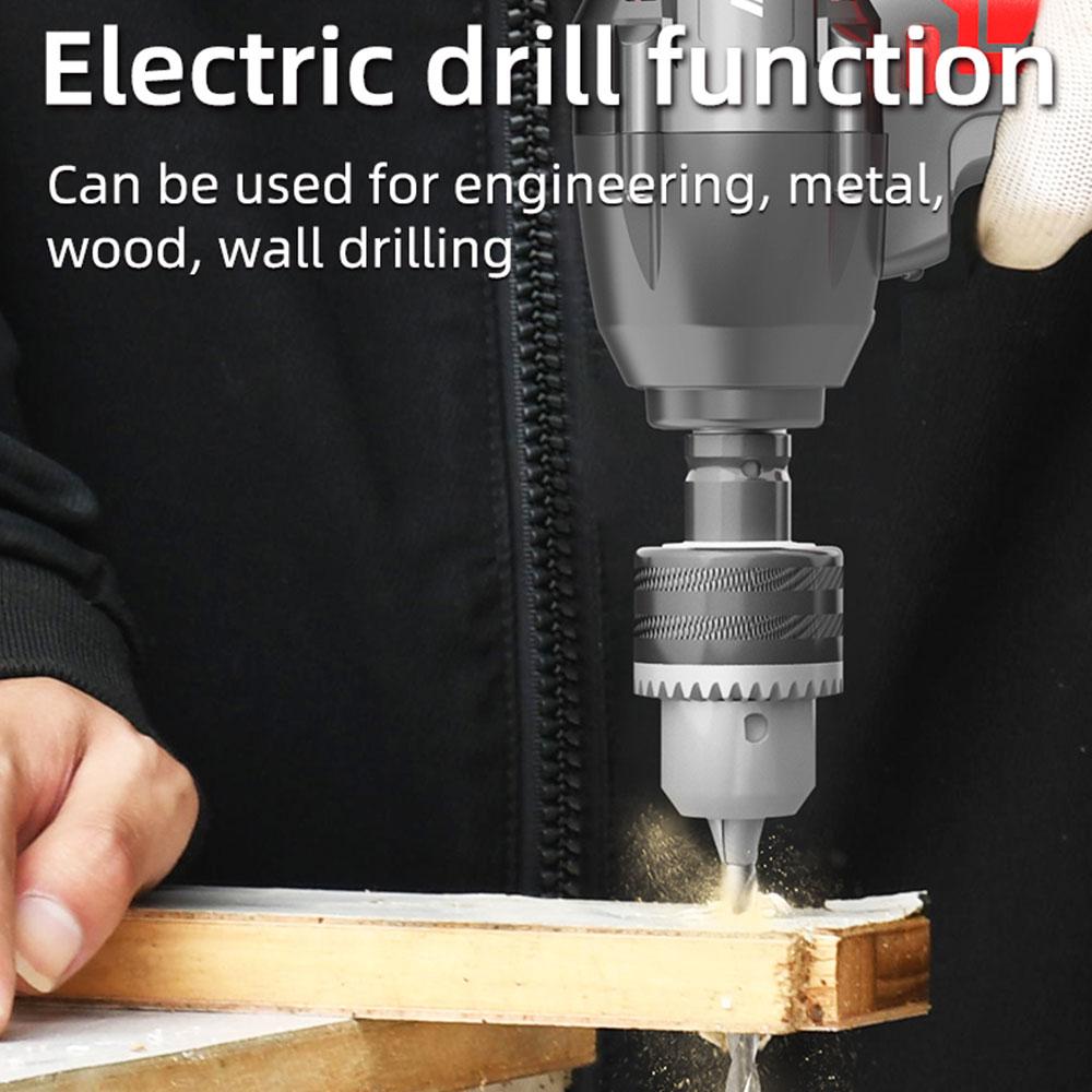 600NM Wrench Industrial Brushless 20V Lithium Wrench Super Torque Cordless Electric Wrench Easy Removal Of Car Tires