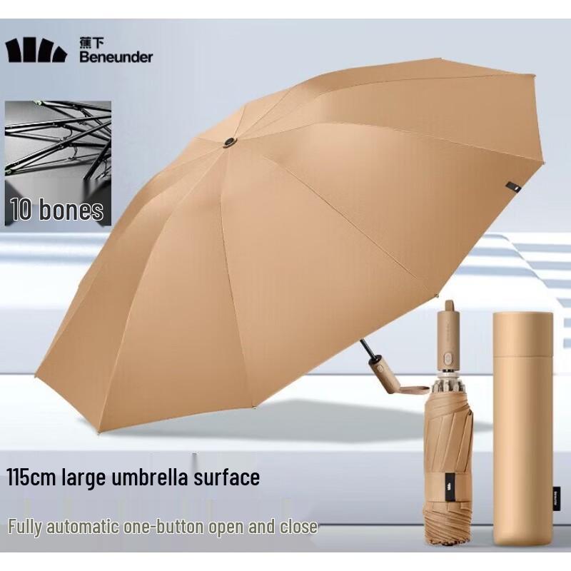 Beneunder Automatic 3-Fold Reverse Umbrella