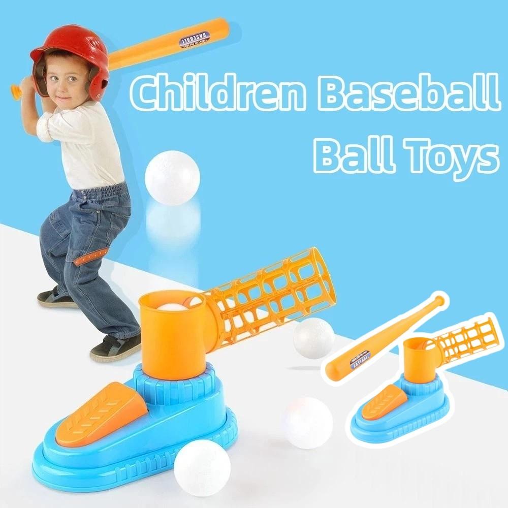 Creative Children Baseball Ball Toys Colorful Baseball Practice Tool  Backyard Game