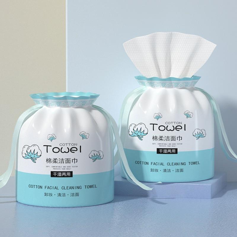 

1 Roll Pack 20x20cm Disposable Face Towel Beauty Facial Cleansers Cloth Water Absorbent Thickened Wash Wipe