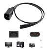 Easy To Use Extension Cord Universal Cord Male To Female Cable Long Service Cable Replacement Cord for Various Devices