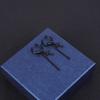 Titanium Steel Earrings Men Temperament Trendy Earrings Korean Women Long Tassel Chain Earrings