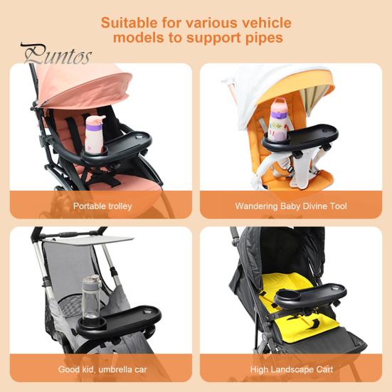 Baby Stroller Plate Multifunctional Holder Enjoy Hands Free Entertainment for Snacks Drinks And Phone
