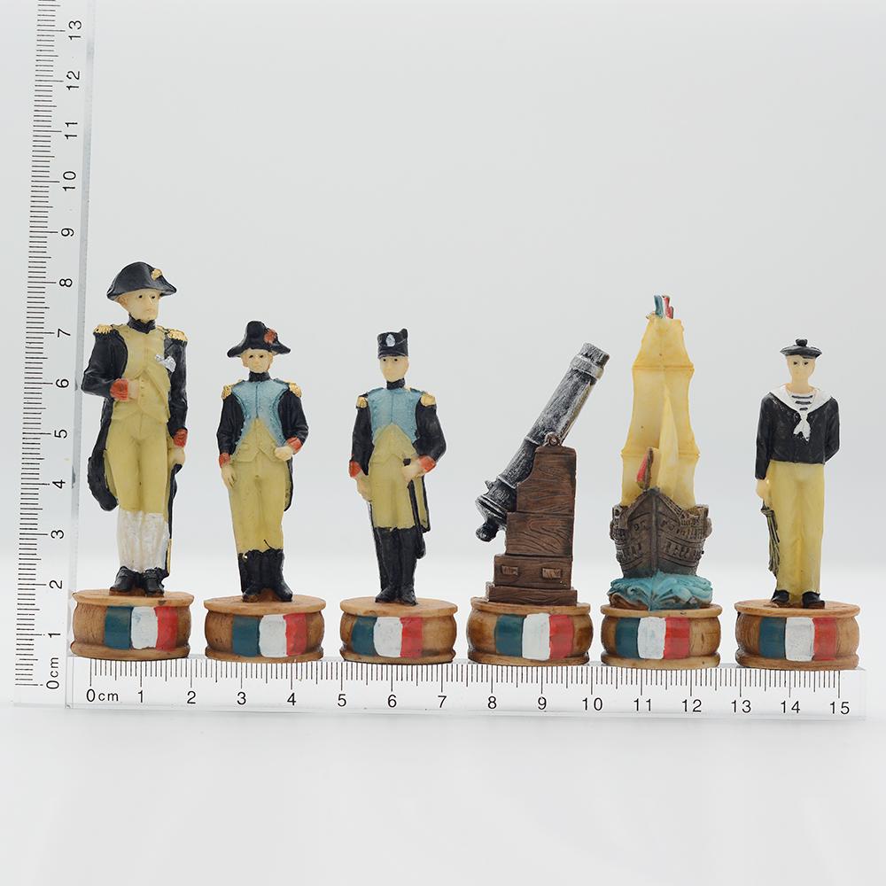 Luxury Chess With 3D Character Design, International Deluxe Chess Set For Chess Lovers And Collectors Puzzle Board Game Card Toy
