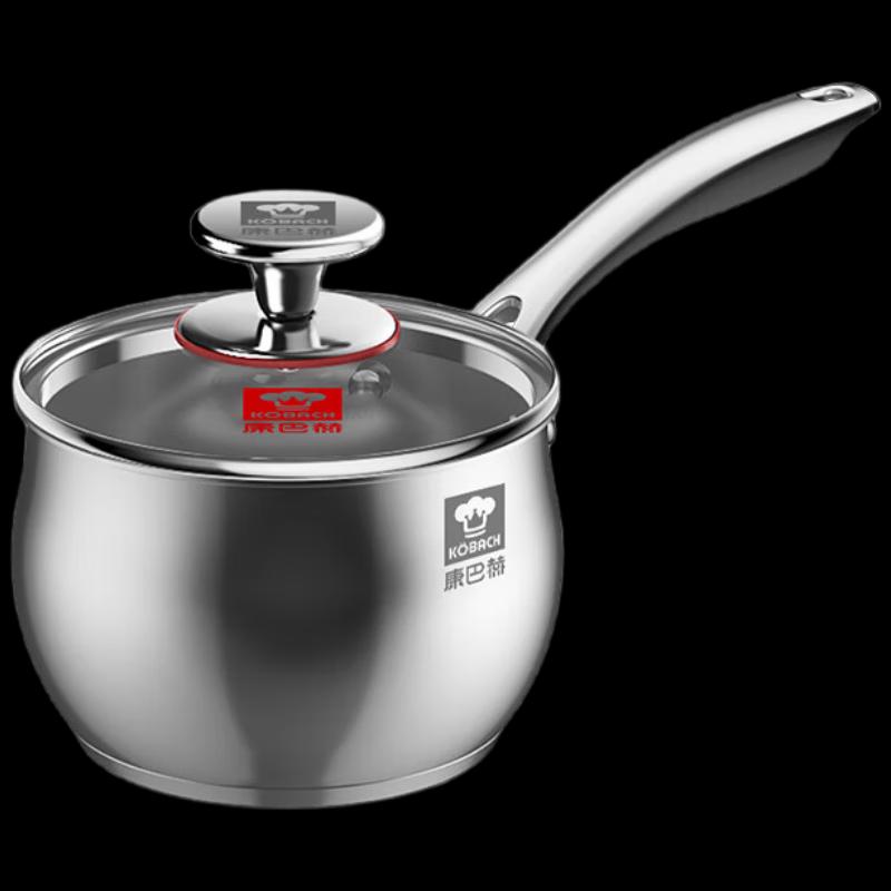 Kombach Enjoy Series 16cm Stainless Steel Milk Pot