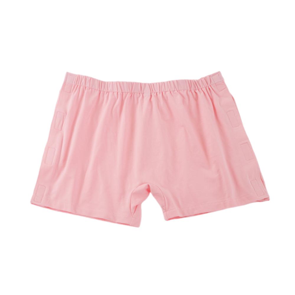 

Washable Adult Paralysis Pants Elastic Postoperation Briefs Open-Side Underwear Parturient Women M розовый