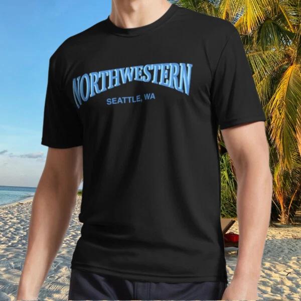 fv northwestern Classic . Active Logo T-Shirt Funny Size S to 5XL 4XL