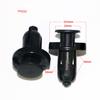 200pcs Plastic Fastener Car Bumper Clips Retainer Rivet Car Body Push Pin Rive