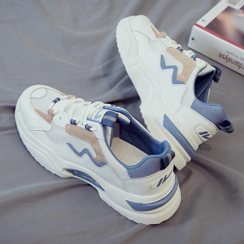 Fashion 2024 Sneakers Men Platform Flat Shoes Man Shoes Green Casual Trainers Ladies Chunky Sneakers Men Shoes