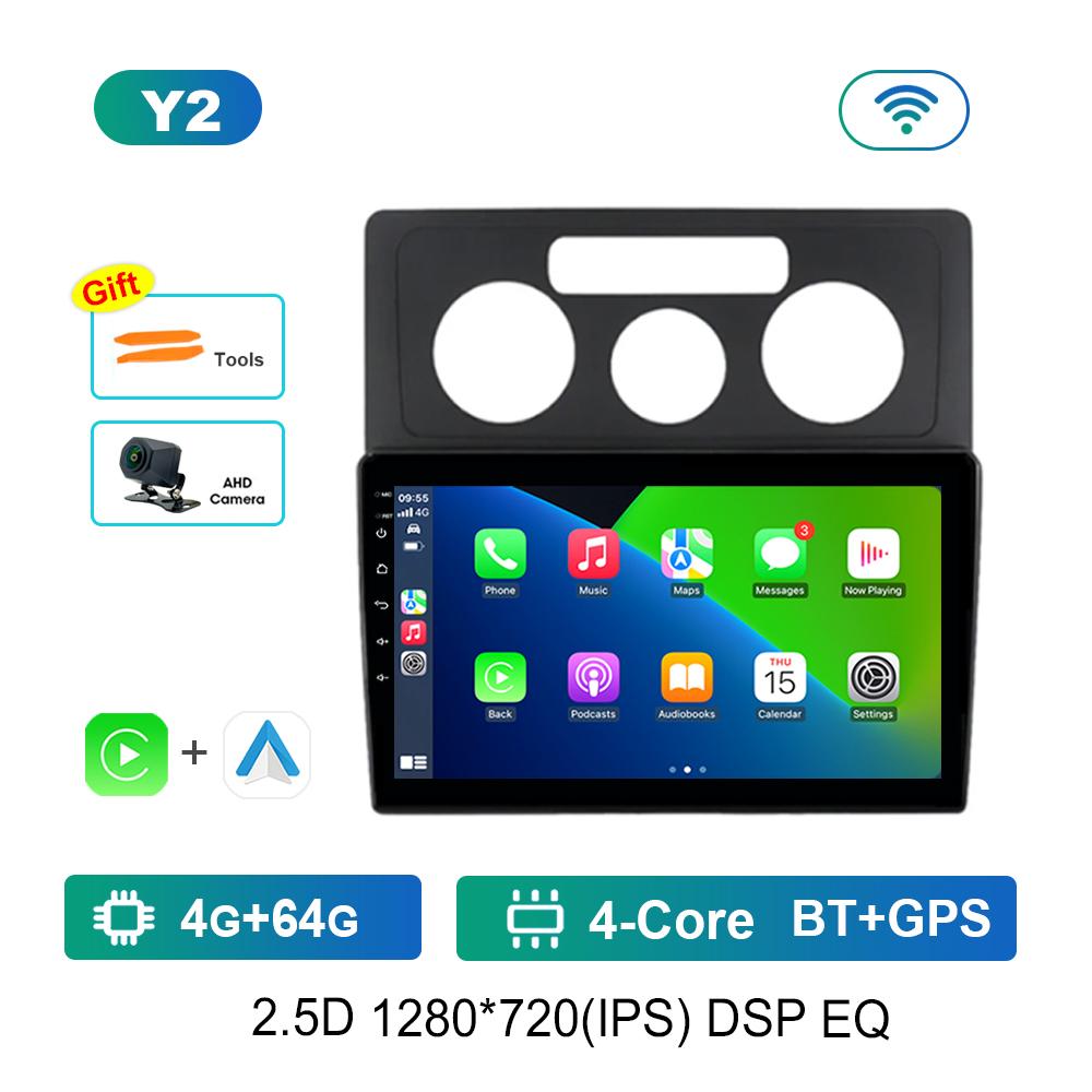 Video Multimedia Player Android Car GPS Navi 10 '' for VW Volkswagen Caddy 2K 3 2004 - 2010 Carplay WiFi Touch Screen Bluetooth