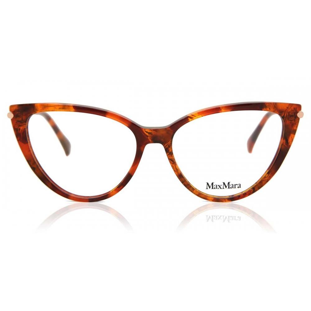 

Max Mara Mm5006 054 Women Eyeglasses Red Havana/54