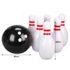 Giant Bowling Pin with Balloon and 60cm Extra Large [AiO JAPAN] Ball,