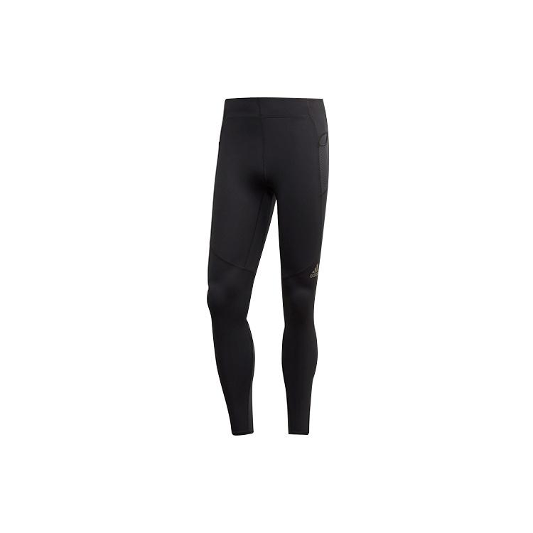 adidas Tight Running Training Sports gym pants Black Men s FM7630 M