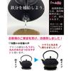 [Nambu Tekki] Iron Kettle 800ml – Arare Pattern – Black 0.8L