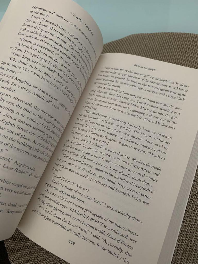 [USED] BEACH MURDER by MICHAEL LEDWIDGE