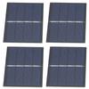 4Pcs 0.65W 2V DIY Solar Panel Module System for Solar Toy Light Battery Charging 60x80mm