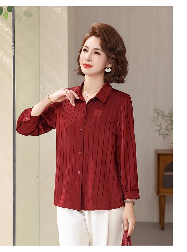 Women's Pink Long-Sleeve French Waist-Cinched Slim-Fit Top for Early Spring Layering