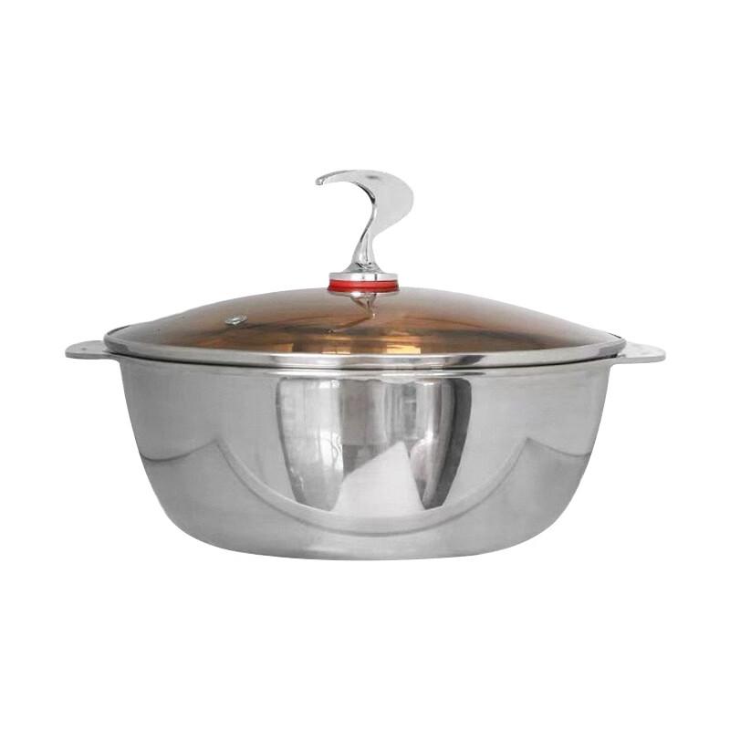 LUVHOO 304 Stainless Steel Multi-Purpose Pot with Lid