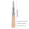 Stainless Steel Oyster Knifes Wear‑Resistance Long Handle Oyster Shucker Multifunctional Workmanship Seafood Opener