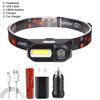 XP-G Q5 COB Led Fishing Headlight Use Rechargeable 18650 Battery Headlamp Head Flashlight Lamp Torch for Camping Light