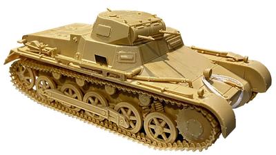 Academy 1/35 WWII German Panzer I Ausf. B with KS750 Sidecar Plastic Model Kit 13556