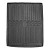 Bac de coffre sur mesure - SCOUTT - BMW 5 Series G60 (depuis 2023) - Noir antidérapant - Bord haut - TPE haute densité