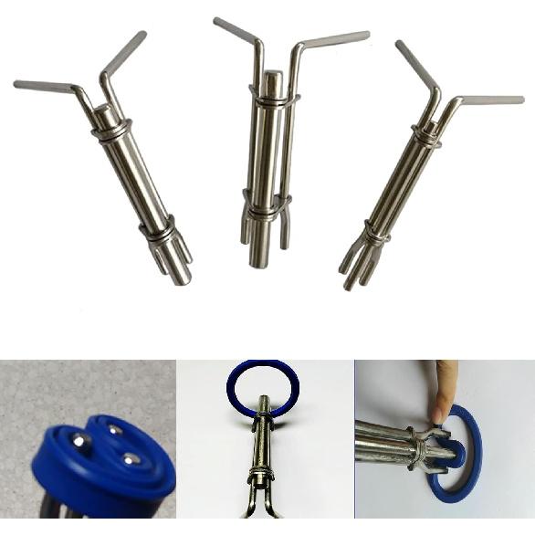 3 Pcs/Set Hydraulic Seal Installation Tool, Hydraulic Cylinder Seal Kit Piston Rod Seal Up U-Cup Universal Specialty Tools For Mechanics J05321