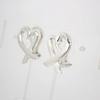 [Used] TIFFANY/Tiffany 925 Loving Heart Earrings/j70-2