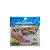 Jackall Kibikibi Nago Worm 2 Inch Ultra Keimura Clear Pink Blue Flake