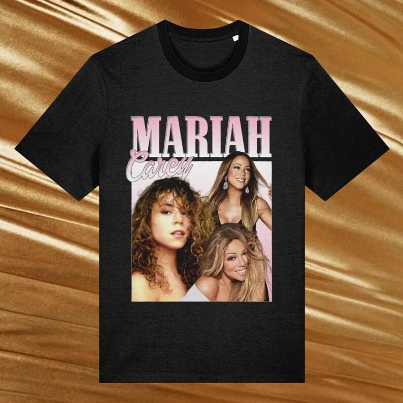 Mariah Carey Vintage Retro Pop Icon T-shirt S
