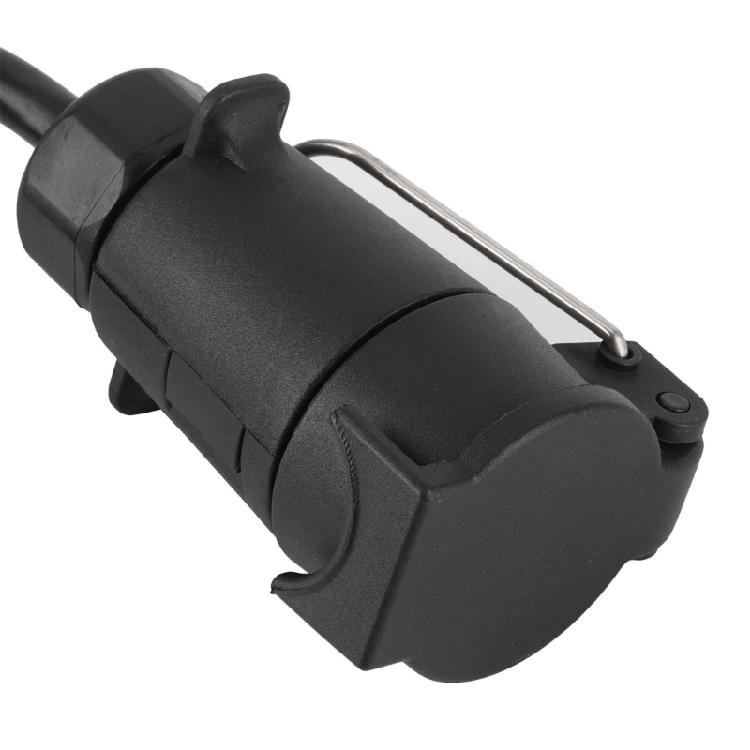4 Pin to 7 Pin Converter Adapter for Stable Trailer Lighting System Enhanced Driving Safety Secure Brake Light Function