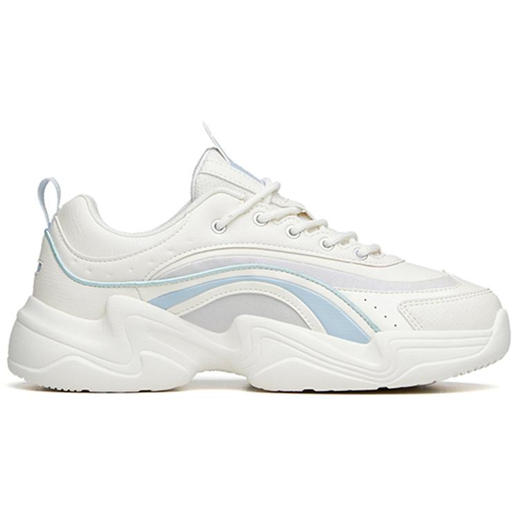 ANTA Chunky Sneakers Women's Low top White/Gray/Blue 922138890-7