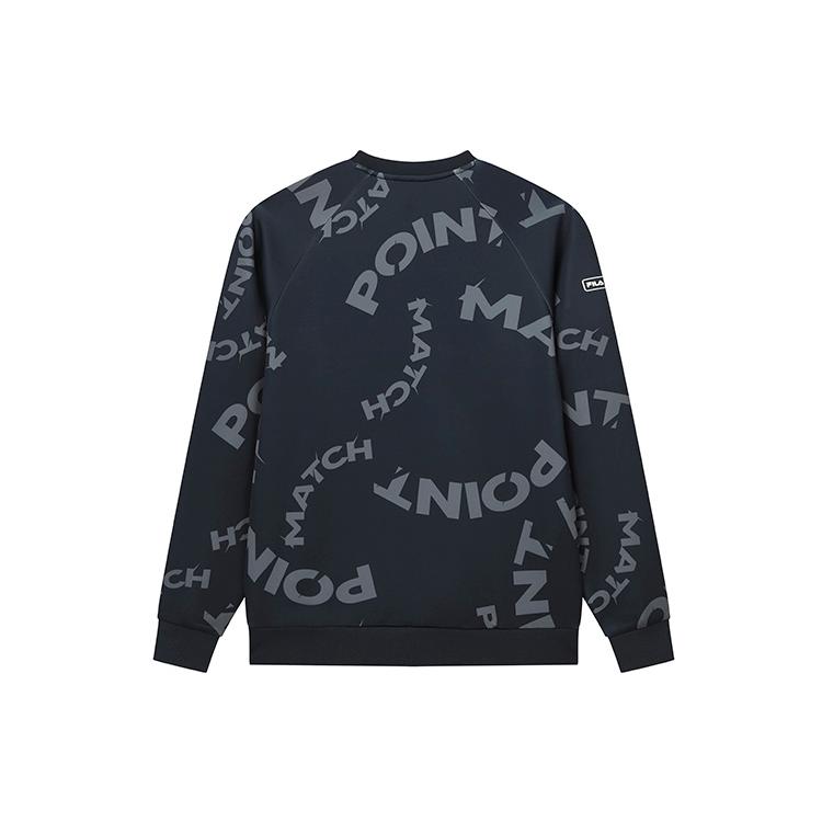 New FILA Athletics Sweatshirts Men's All Over Print A11M213202FZA
