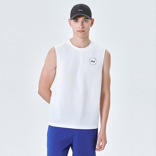 Женский рашгард без рукавов Fila OFFWHITE/095