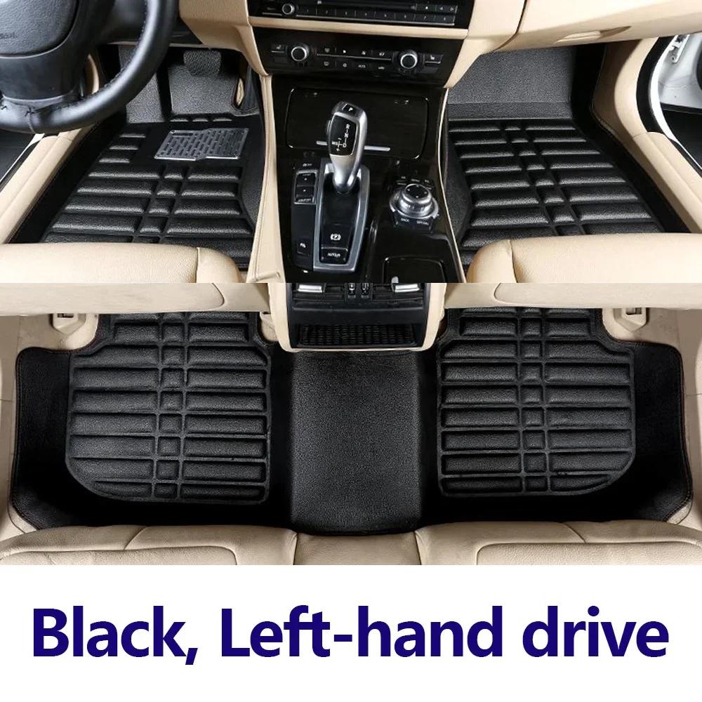 Car Floor Mats For MGZS MG ZS ZS11 MK1 2018~2024 Leather Pad Foot Carpet Left Hand Driver Rugs Inner Liner Covers Accessories