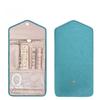 Imitation Leather Velvet Jewelry Storage Roll Travel Folding Portable Jewelry Bag Earrings Jewelry Storage Bag