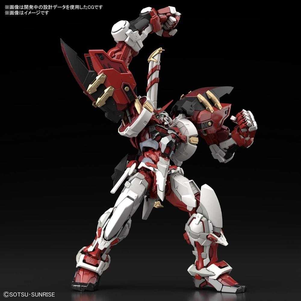 Bandai SPIRITS Model de înaltă rezoluție Mobile Suit Gundam SEED ASTRAY Gundam Astray Red Frame Powered Red 1100 Model din plastic cu coduri de culoare la scară