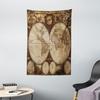 Tapestry World Map Historical Old Atlas