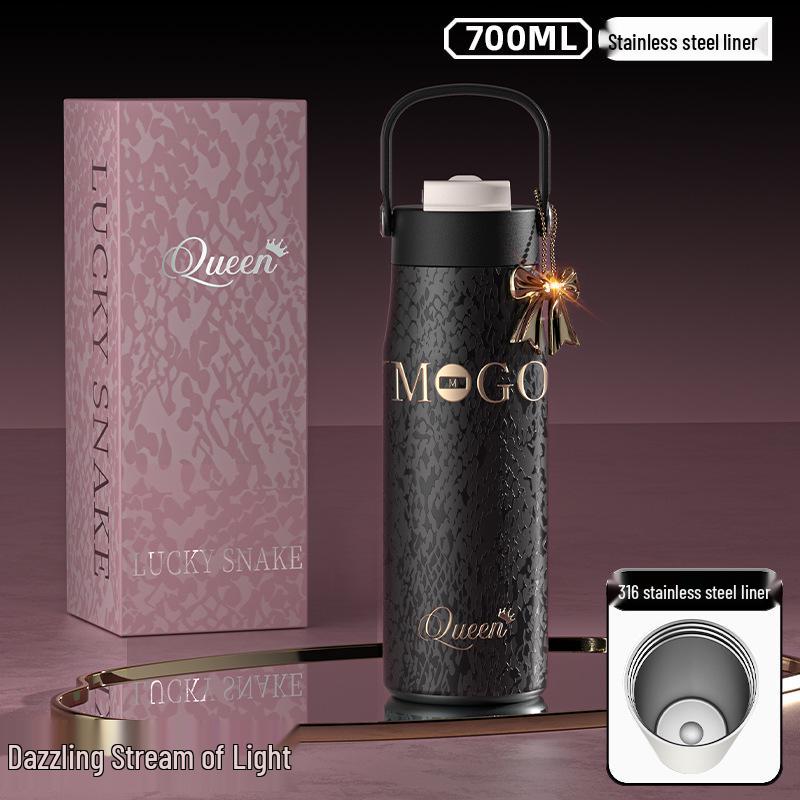 Large Floral Insulated Stainless Steel Travel Cup for Women - Perfect for Cars and Coffee