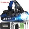 XIWANGFIRE T6 LED Headlamps Bright Heal Lamp18650 Long Endurance Lamp Rechargeable 3 Modes Torch Zoom Fishing Working Lantern