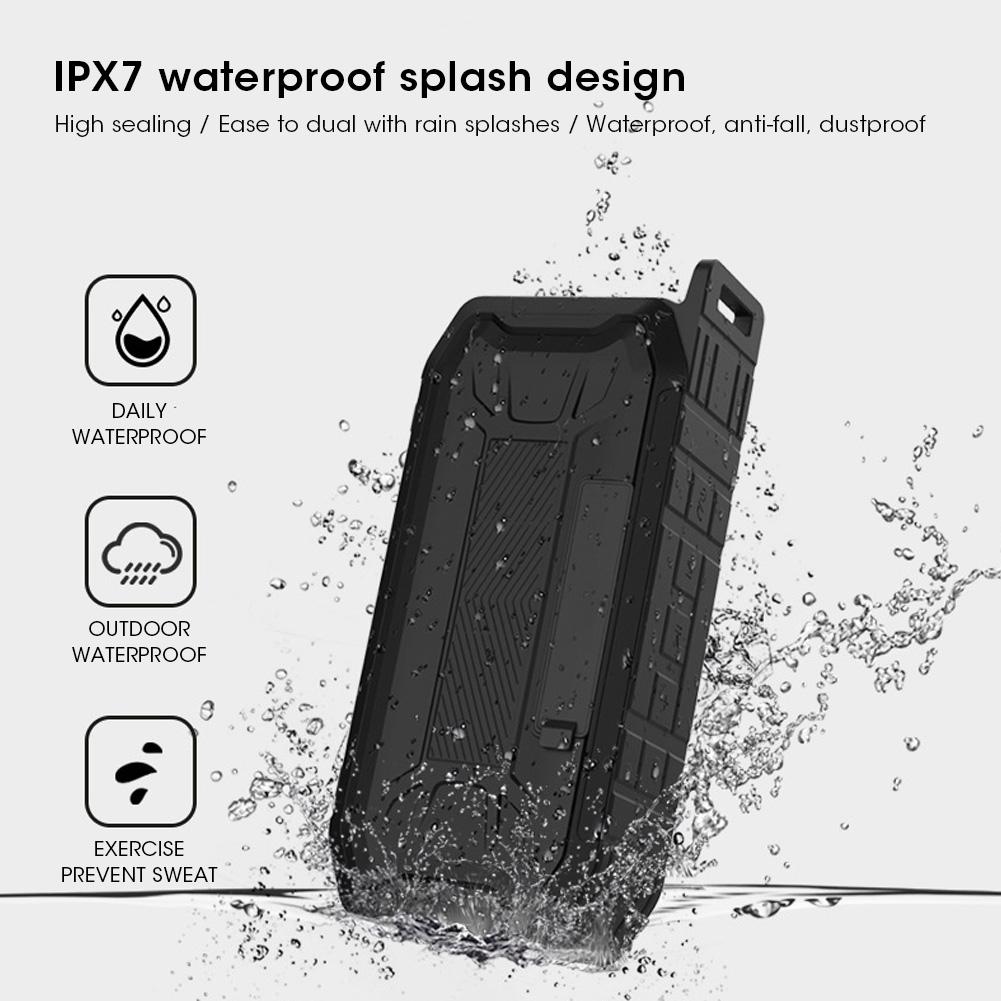 Portable X2 Wireless   5.0 Speaker Subwoofer Outdoor IPX7 Waterproof Stereo