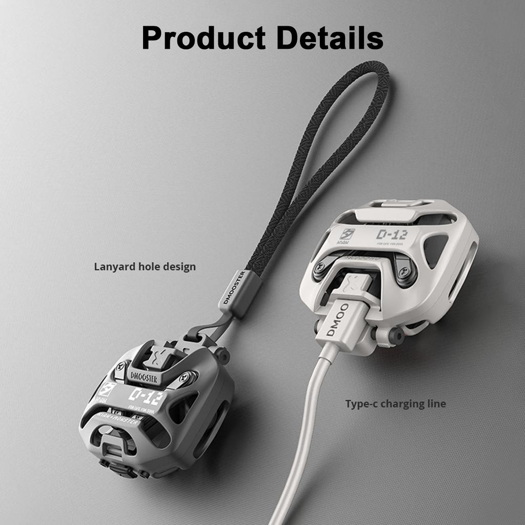 BT 5.3 Wireless Headphones Mini Smart  Sport Headset Earbuds