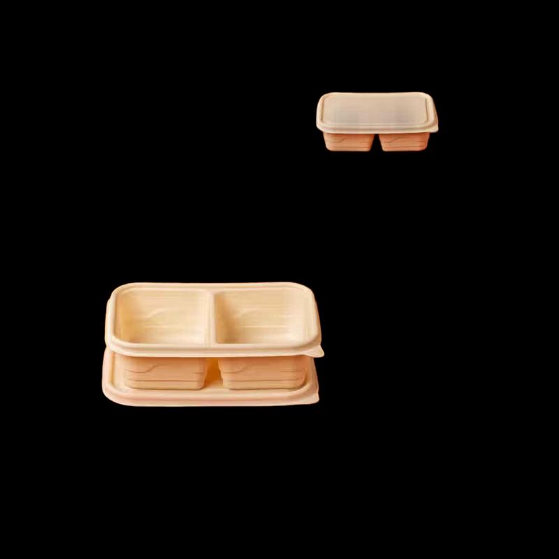 

Eco-Friendly Biodegradable Corn Starch Multi-Compartment Food Container
