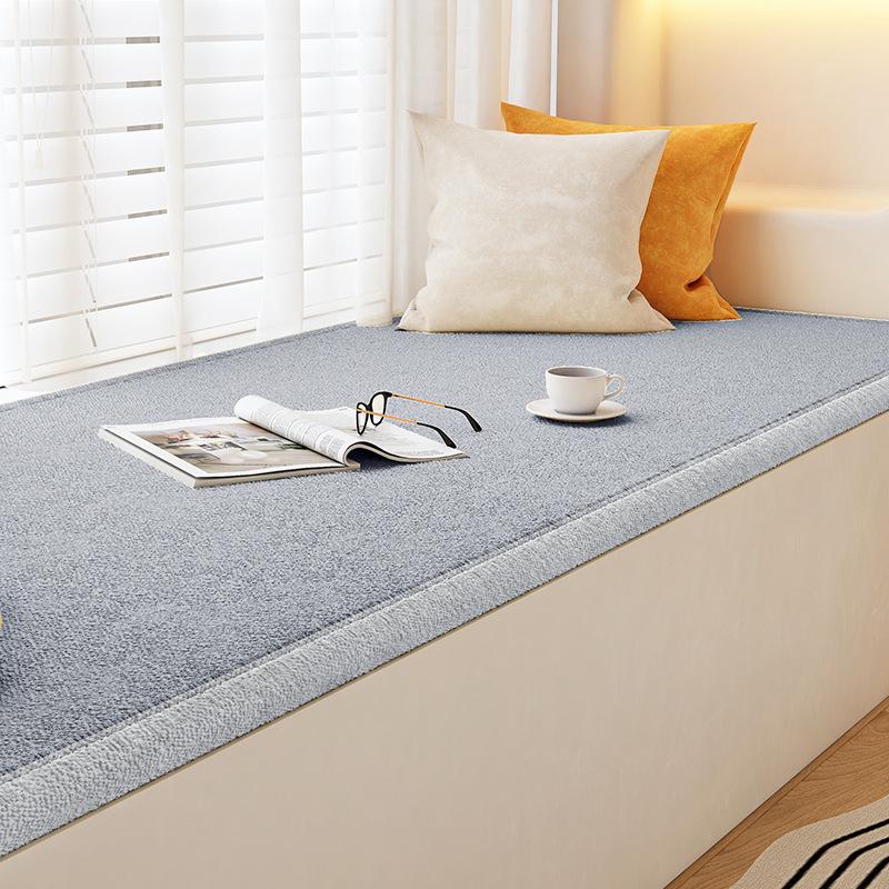 

Водонепроницаемая плюшевая оконная подушка Тедди, новая кремовая ветрозащитная сетка, красная крышка для приборной панели на окно, татами, подушка для балкона 60*160