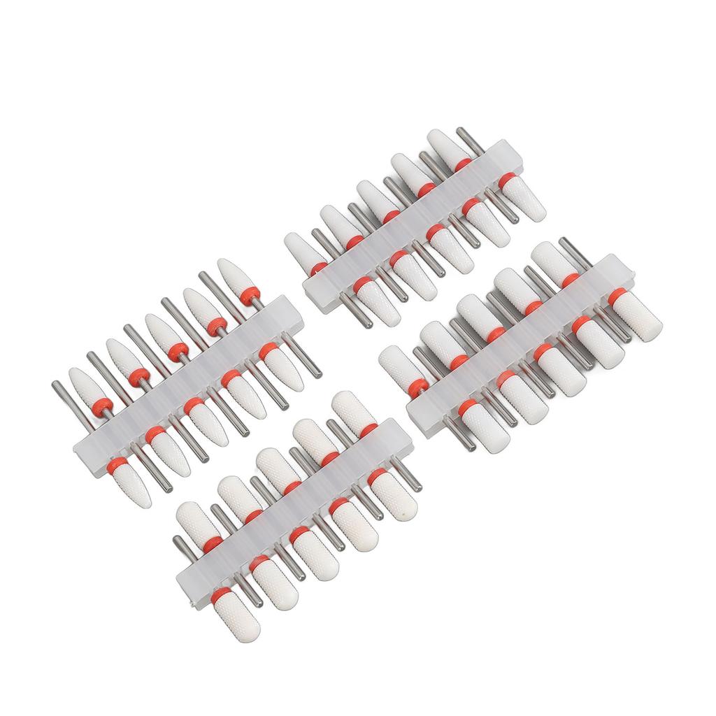 Nail Drill Bits Set Electric Nail Drill Bits Safety Manicure Remover Tools for Acrylic Gel Nails