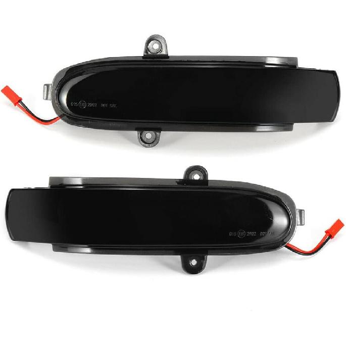 LED Dynamic Side Mirror Turn Signal Light Flasher Flowing Water Blinker Flashing Light Fit For Mercedes-Benz C-Class W203 CL203 2001-2007
