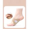 1Pair Arch Foot Pads Men's and Women's Flat Arch Support Pads Adjustable Non-falling Plantar Fascia Half A Yard Pad