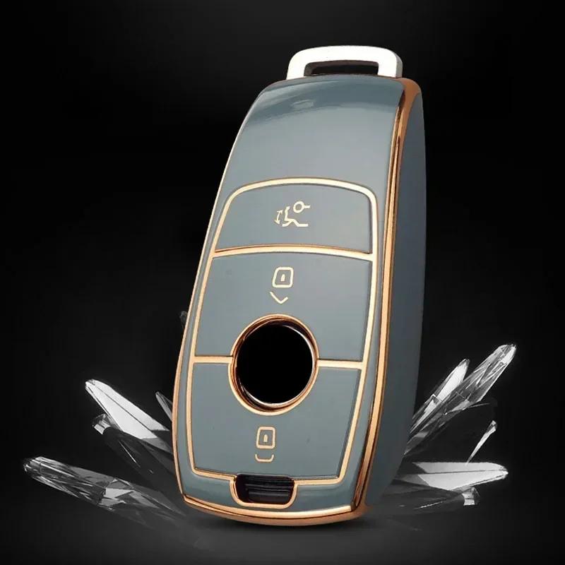 Carcasa TPU pentru chei de la distanță pentru Mercedes Benz 2017 Clasa E W213 E200 E260 E300 E320 2018 Clasa S GLS Accesorii GLA