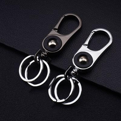 Keys Organizer Car Keychain Key Ring Car Key Holder Unique Double Ring  Keychain  Gift For Man